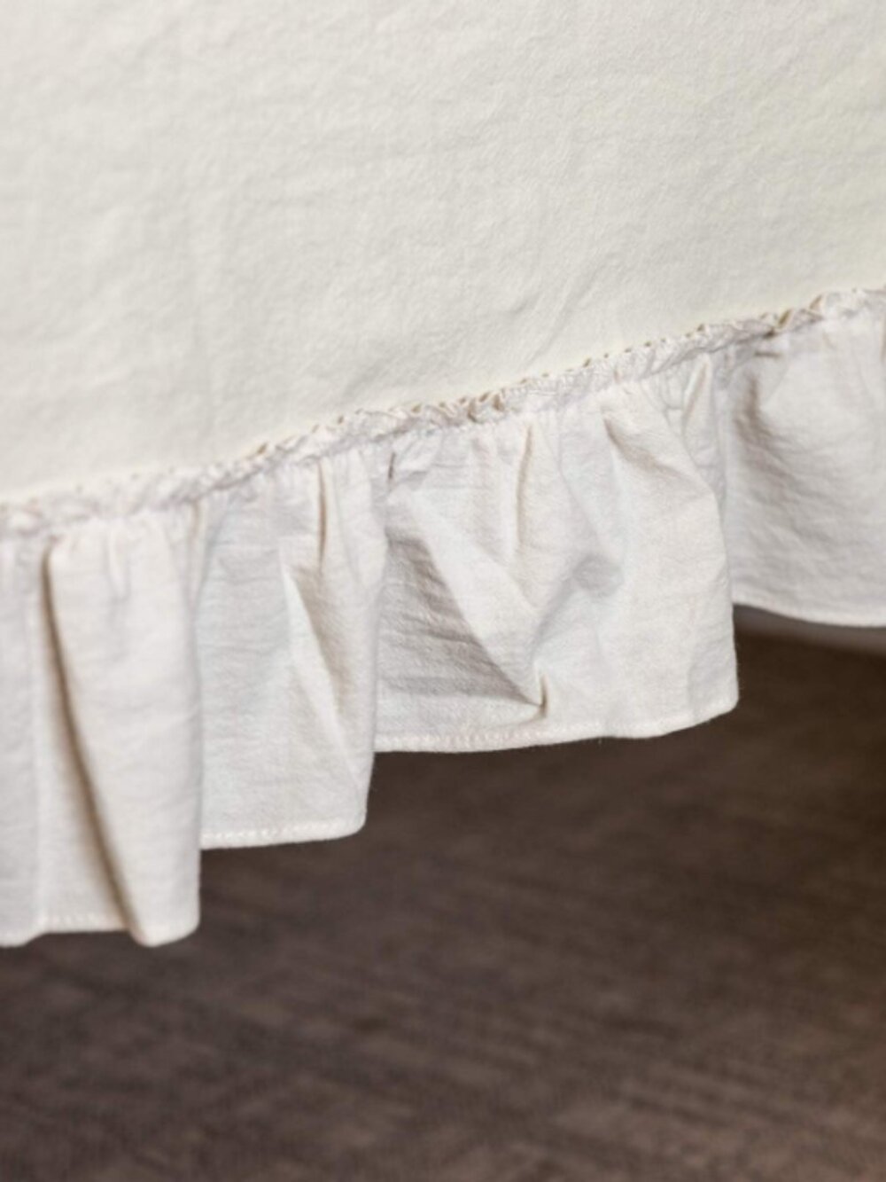 100% Cotton Tablecloth, Ruffle, 60" X 84" NWOT - Picture 5 of 10